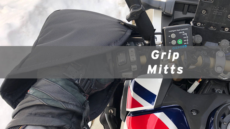 OBR ADV Gear hand covers protect your hands from wind and rain. Extend your riding season!