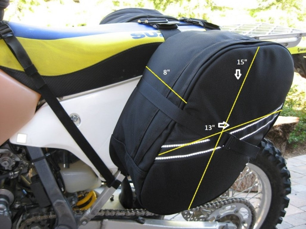 OBR ADV Gear 38L Adventure Saddlebag dimensions