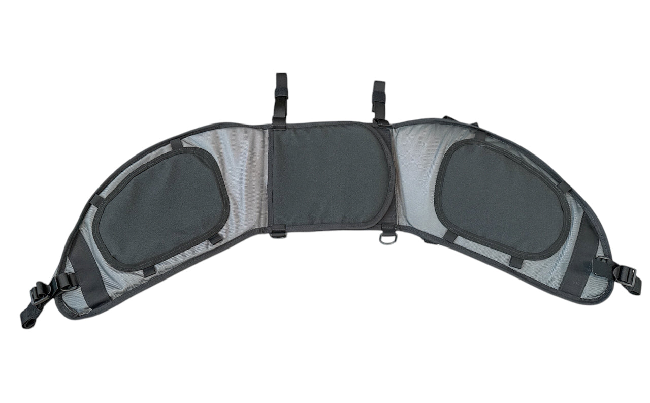 OBR 38L Saddlebags 2.0: Back of holster with rub pads