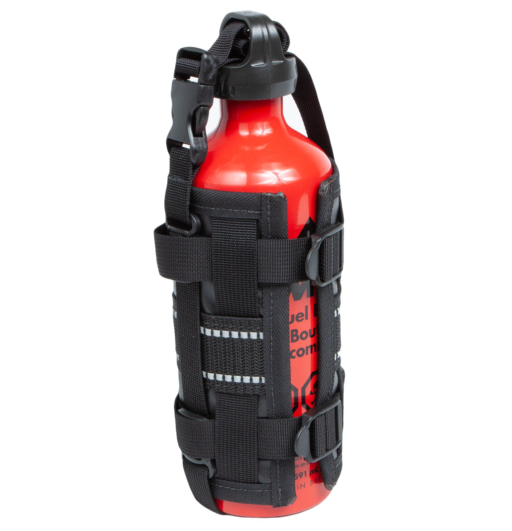 OBR ADV Gear Bottle Wrap (bottle not included): adjustable bottle straps that accommodate a wide range of bottle diameters