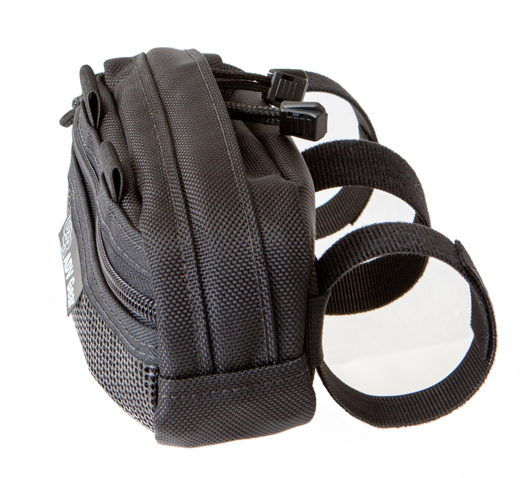 OBR ADV Gear Ledge Handlebar Bag: side of bag