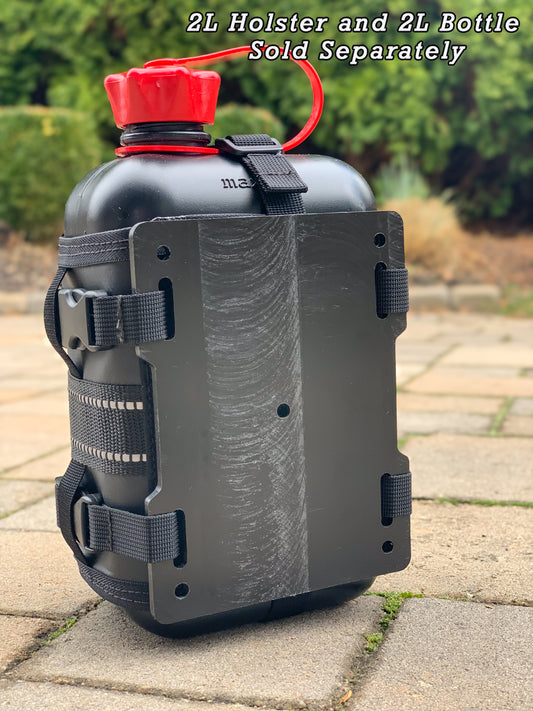 2L Bottle Holster Mounting Plate