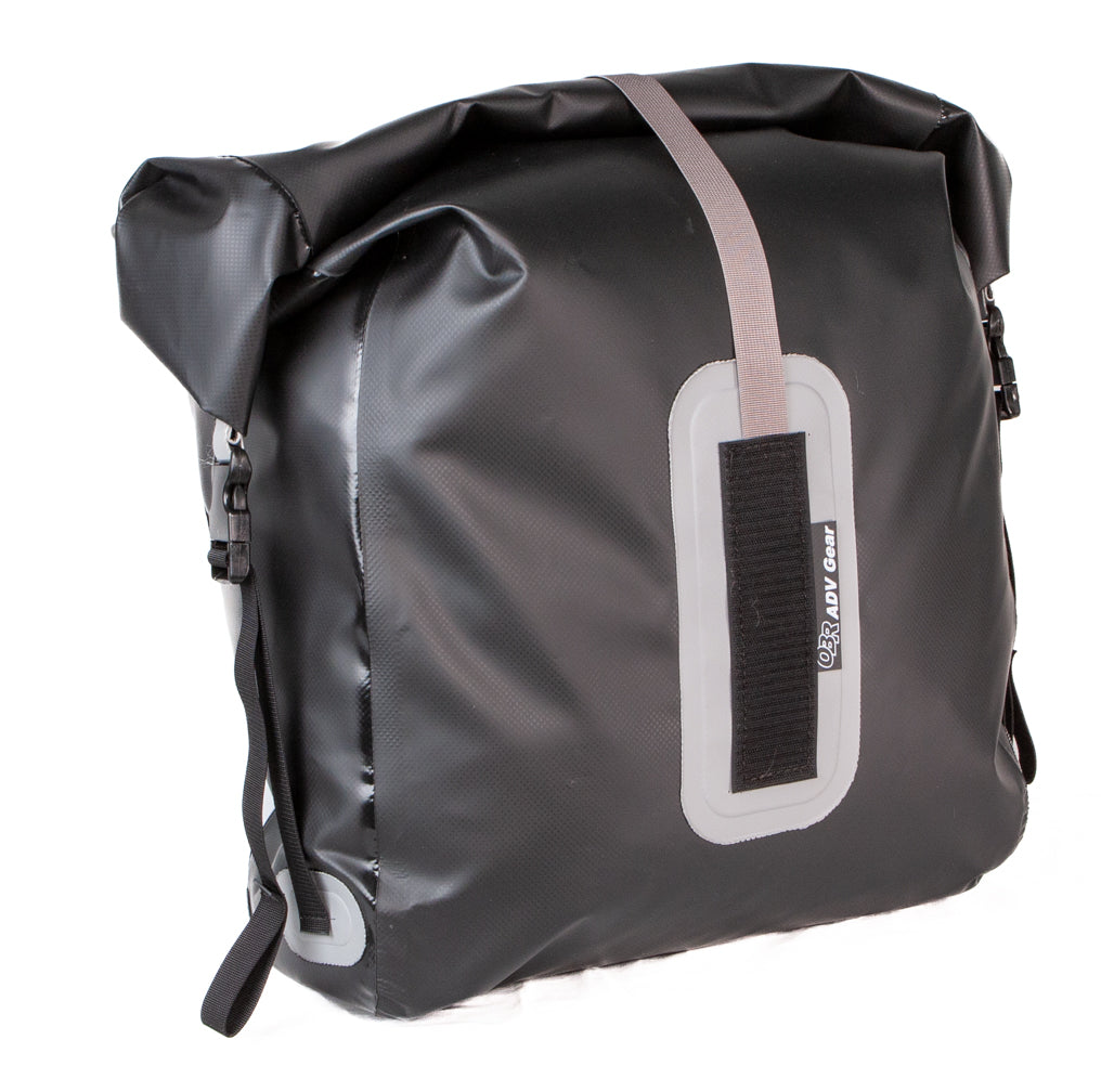 OBR ADV Gear Explorer Saddlebag System: drybag packed