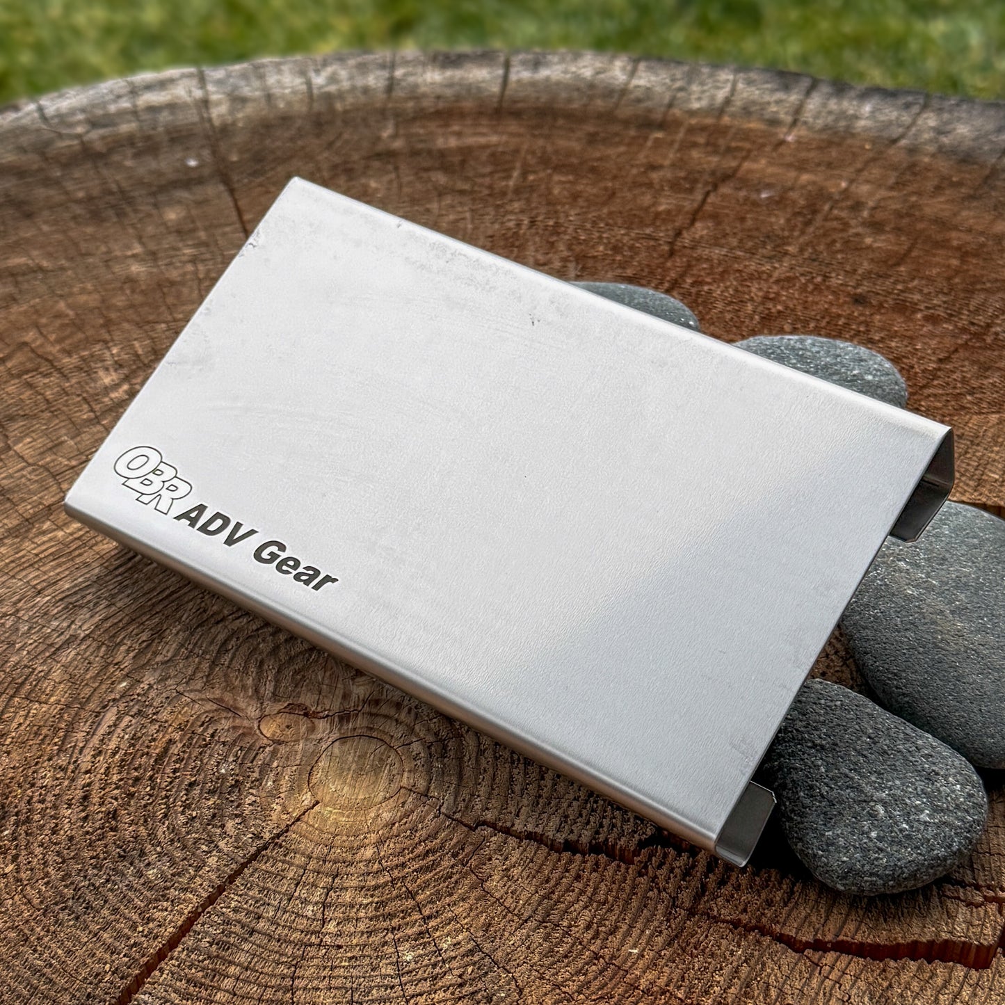 OBR Heat Shield: Stainless steel construction with engraved logo