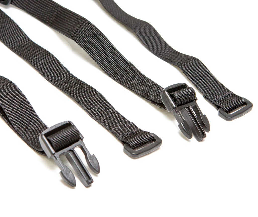 OBR Tank Bag Strap Set: subframe strap buckles