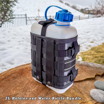 Bundle: 2L Holster with Touratech 2L Water Bottle