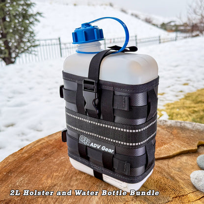 Bundle: 2L Holster with Touratech 2L Water Bottle