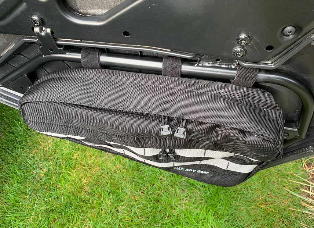 OBR ADV Gear RZR Door Bags: mounted top profile