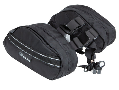 OBR ADV Gear 10L Enduro Saddlebags: showing cradle straps.