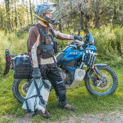 Dan and his OBR 35L dry duffel