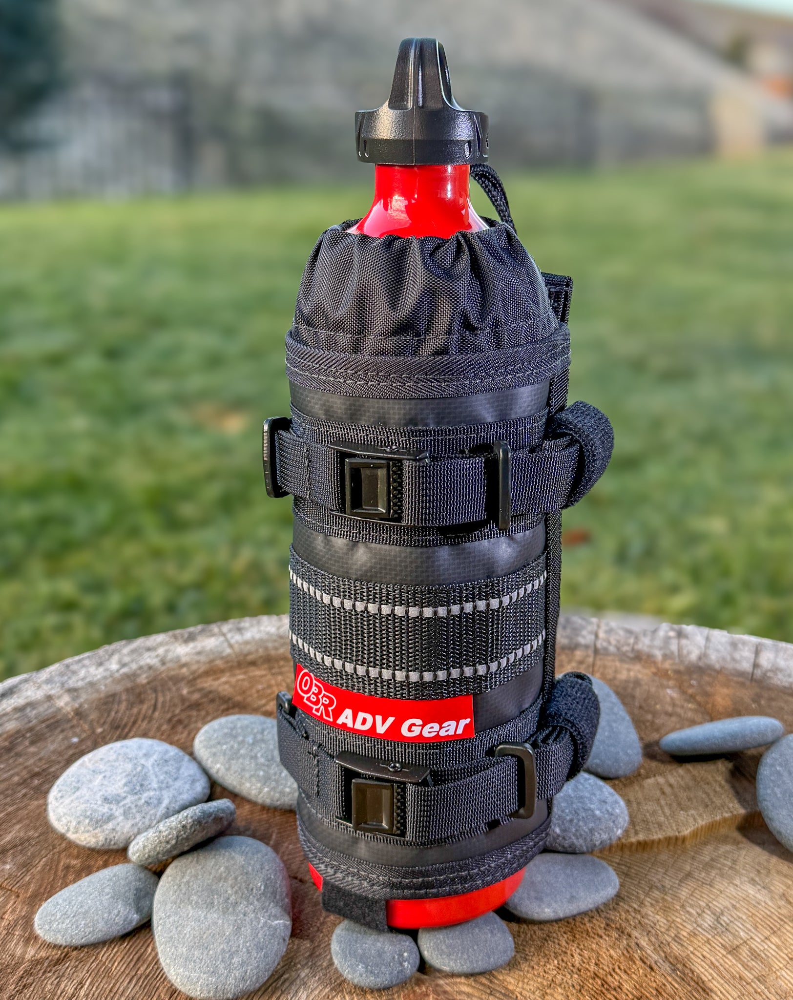 Universal bottle mount, optimized for MSR 30 fl oz fuel bottle