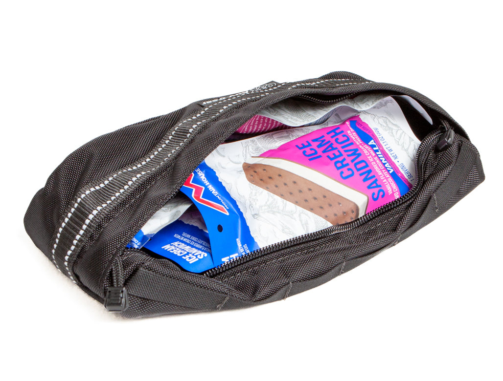 OBR Extras Pouch: Handy for bringing along snacks in bulk! Ice Cream Sandwiches Not Included (they're all mine).