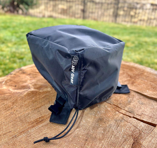 OBR High Basin Rain Cover Installed (tank bag not included)