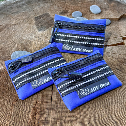 OBR Motorcycle Mini-pouches: 3 pack in blue