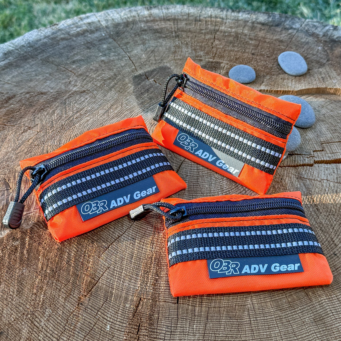 OBR Motorcycle Mini-pouches: 3 pack in orange