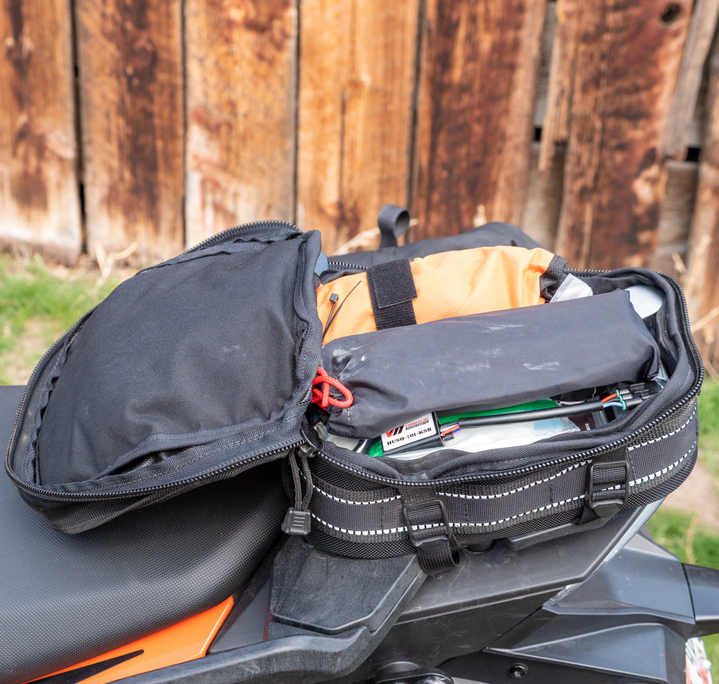 Adventure motorcycle tail bag online