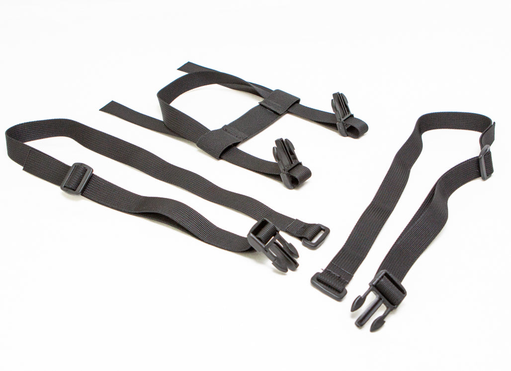 OBR Tank Bag Strap Set: the complete set, same as originally shipped with our tank bags