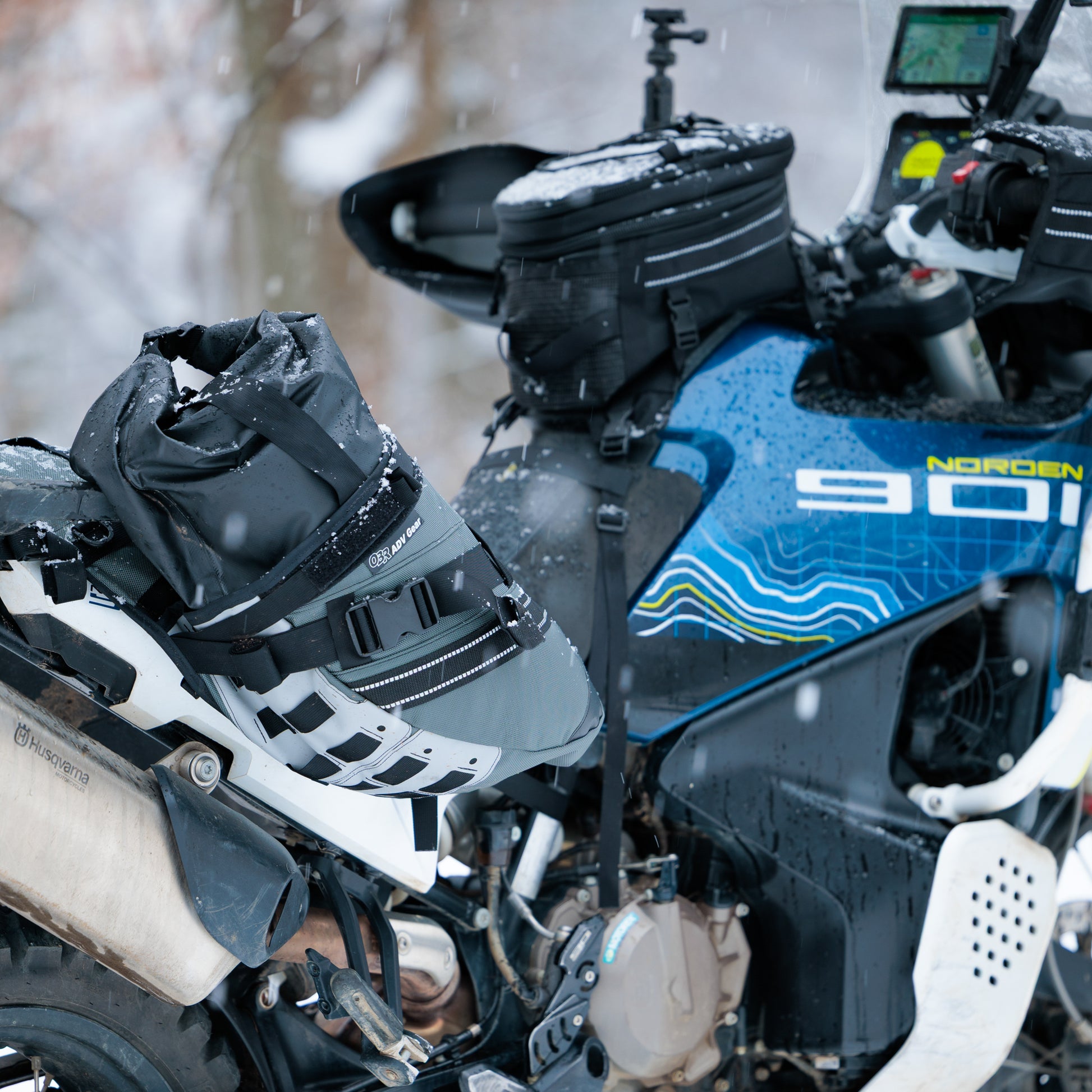 Dan's Norden with the OBR ADV Gear 38L 2.0 Saddlebags